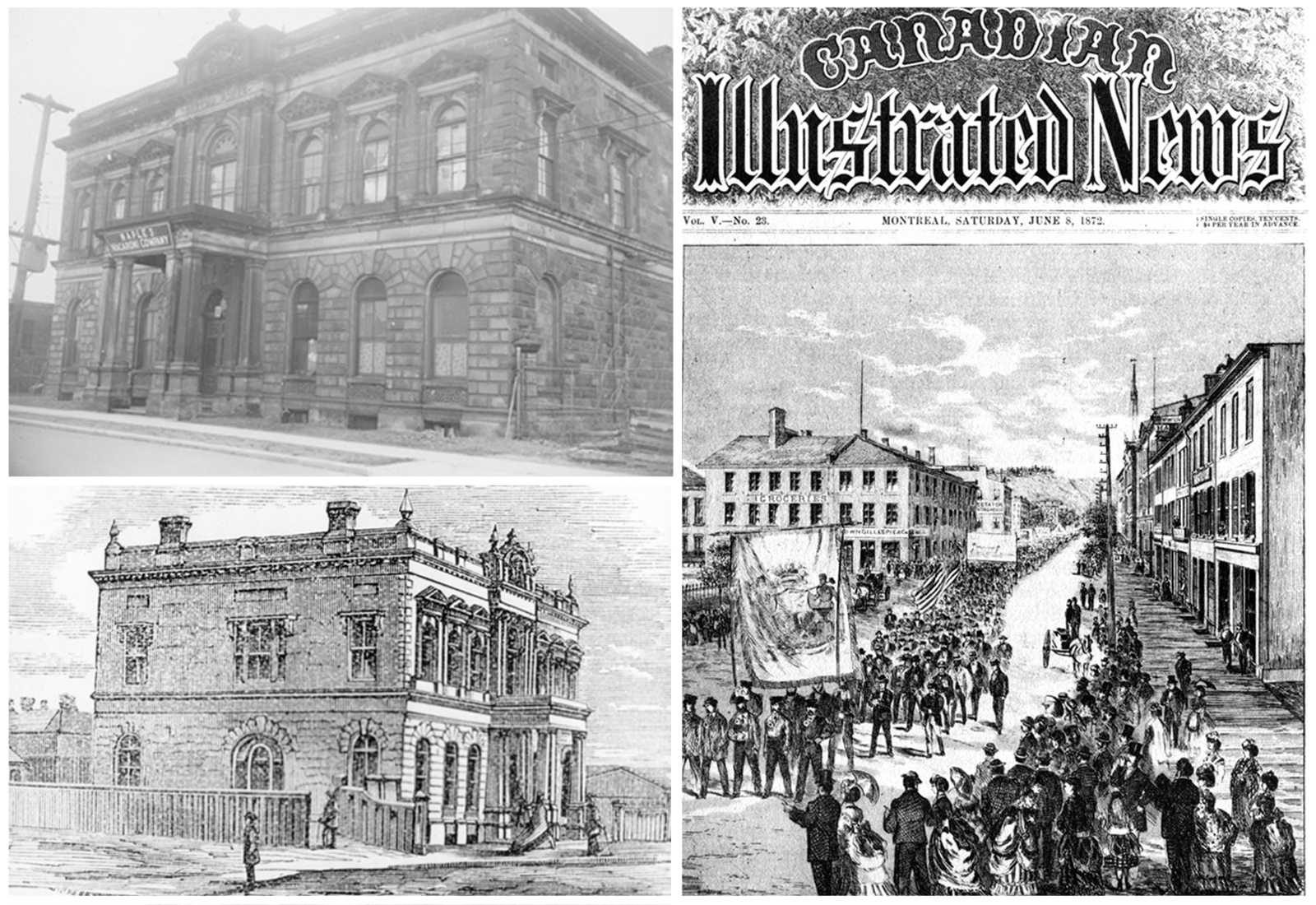Custom House - Canadian Illustrated News