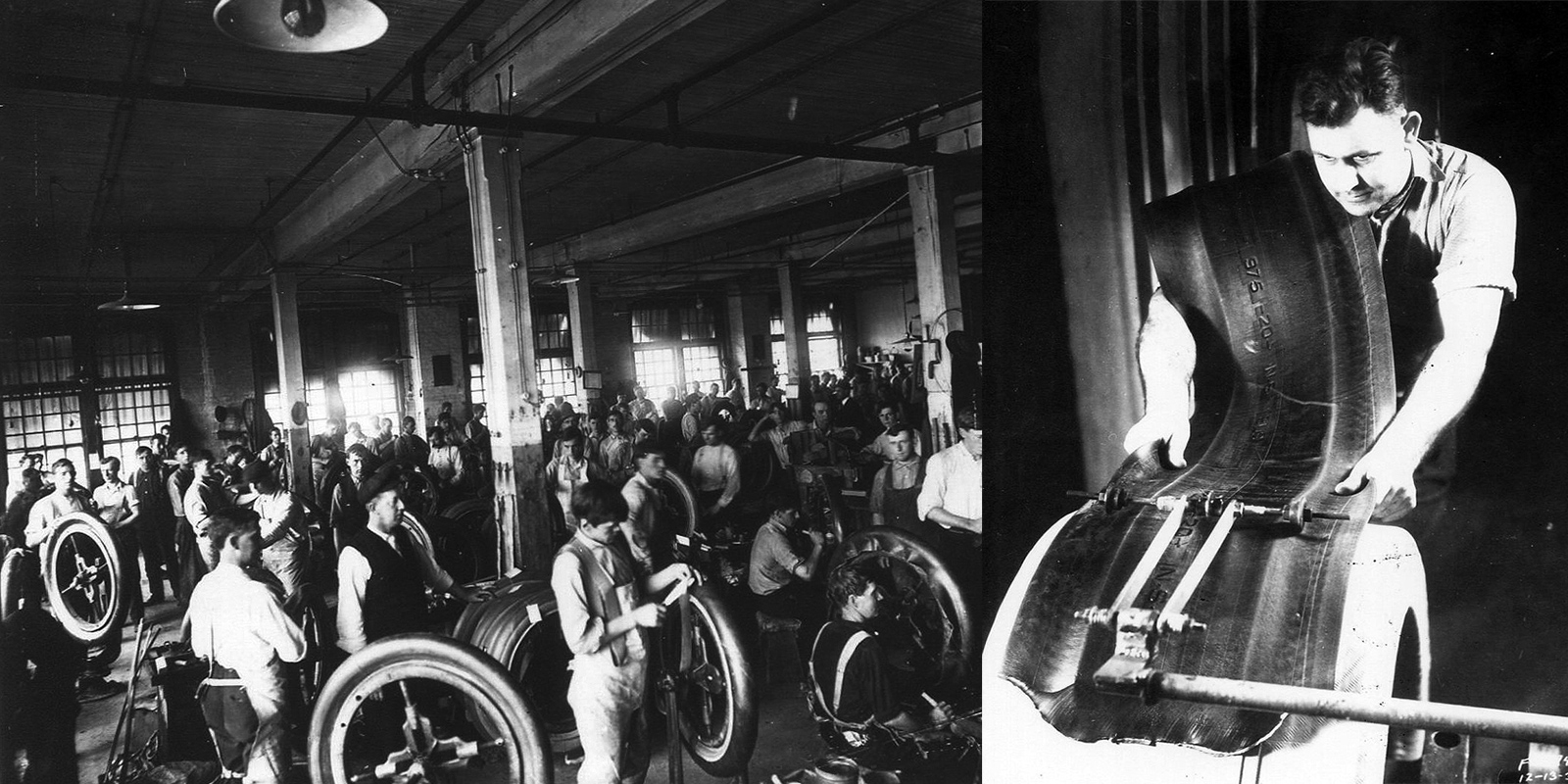 Procter & Gamble plant, ariel view