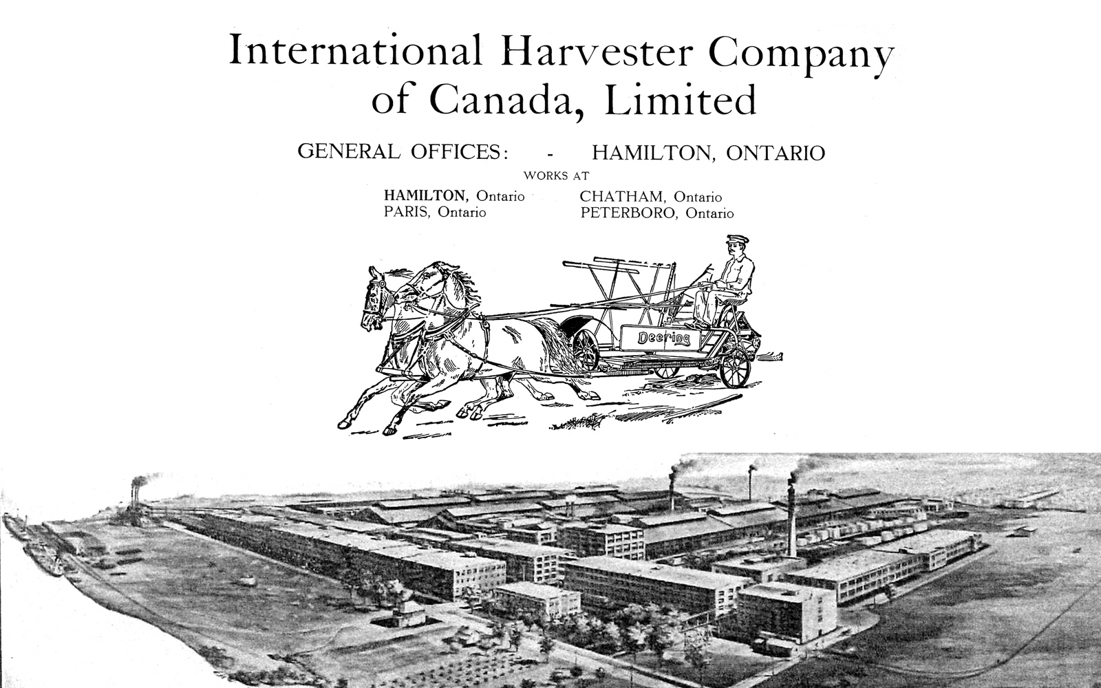 International Harvester Plant Drawing