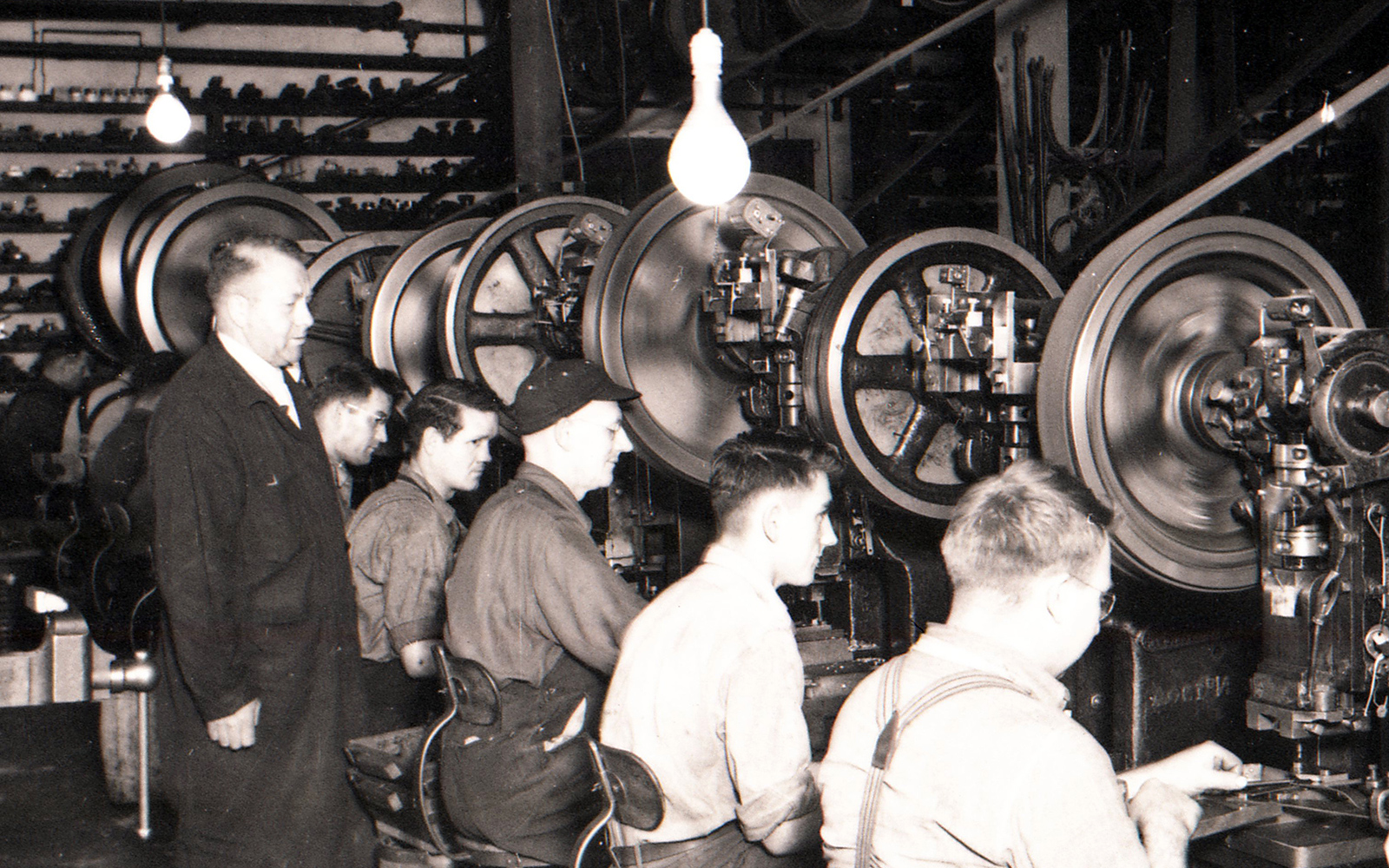 Punch Press Operators at Wallace Barnes
