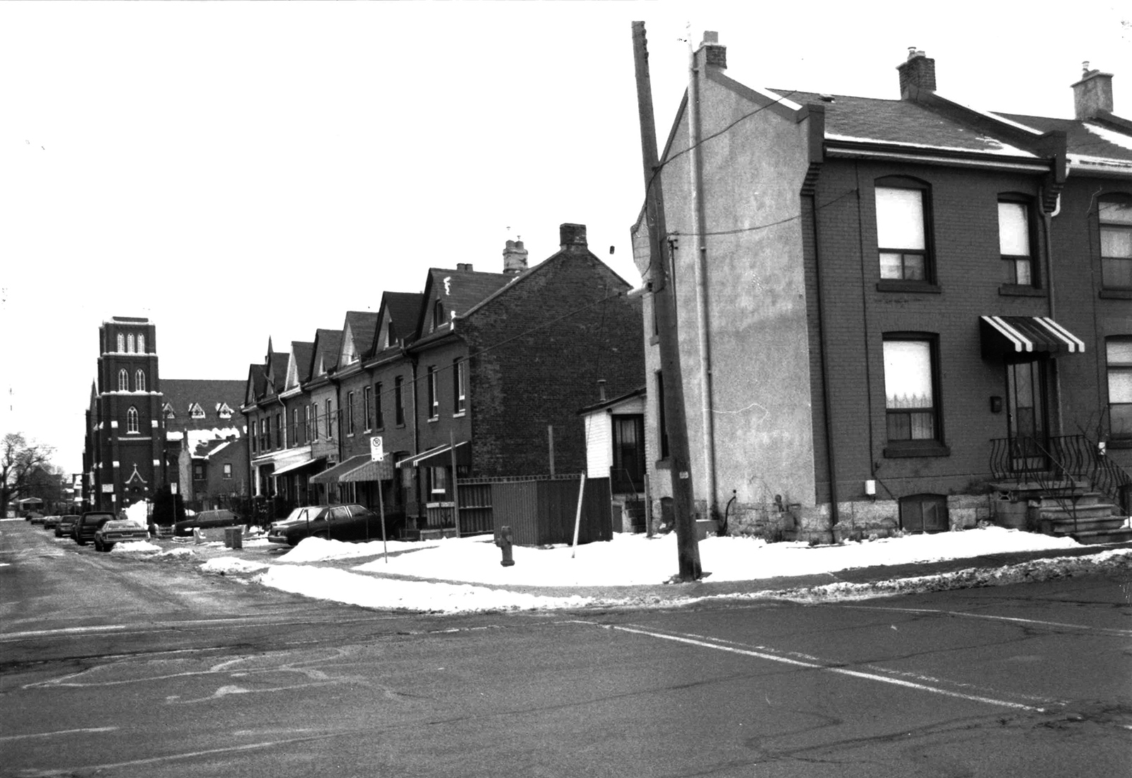 Typical workers' housing of the late 19th century